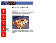 Tablet Screenshot of galerie-alte-technik.de